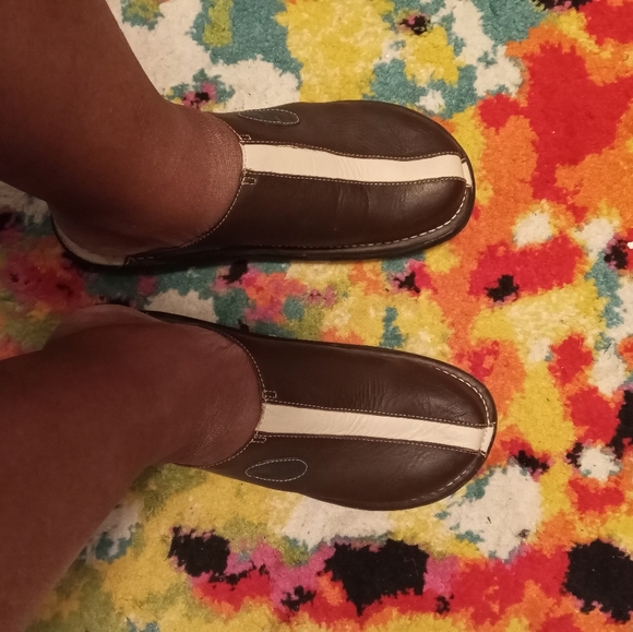 UNIONBAY Shoes - Union Bay Leather Mule ** Great Condition**